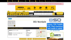 
	BSI Nordale - Witham - Electricians & Electrical Contractors - Installation of electrical wiring and fittings | construction.co.uk
