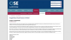Channel Islands Securities Exchange - Augentius (Guernsey) Limited