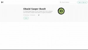 Obaid Saqer Busit — Medium Obaid Saqer Busit — Medium